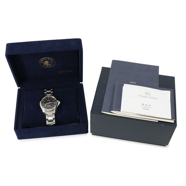 セイコー グランドセイコー スプリングドライブ マスターショップ限定 SBGA073 SEIKO 腕時計 黒文字盤
