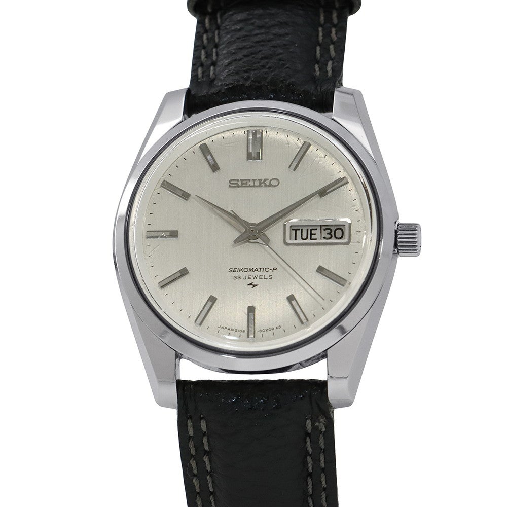 セイコー マチックP デイデイト 5106-8010 SEIKO 腕時計 シルバー文字