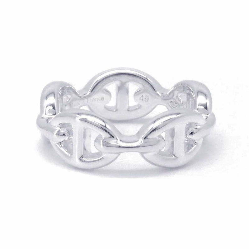 エルメス リング シェーヌダンクル アンシェネPM SV925シルバー リングサイズ49 HERMES ジュエリー