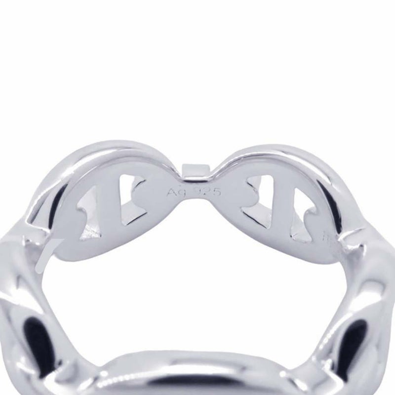 エルメス リング シェーヌダンクル アンシェネPM SV925シルバー リングサイズ49 HERMES ジュエリー