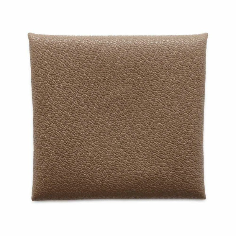 エルメス コインケース バスティア エトゥープ シェブルミゾル B刻印 HERMES 財布