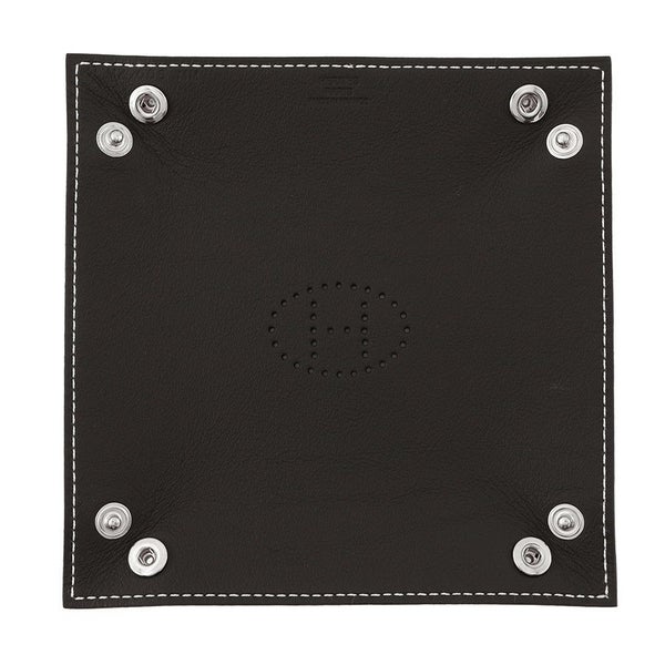 エルメス トレー ヴィド・ポッシュ ミニ  ミーズ・エ・ルランス・デスク エベンヌ/フォーヴ/シルバー金具 トリヨンクレマンス K刻印