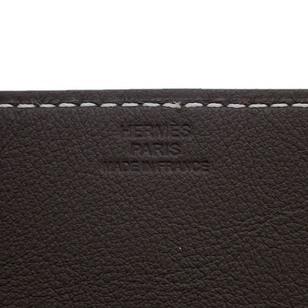 エルメス トレー ヴィド・ポッシュ ミニ  ミーズ・エ・ルランス・デスク エベンヌ/フォーヴ/シルバー金具 トリヨンクレマンス K刻印