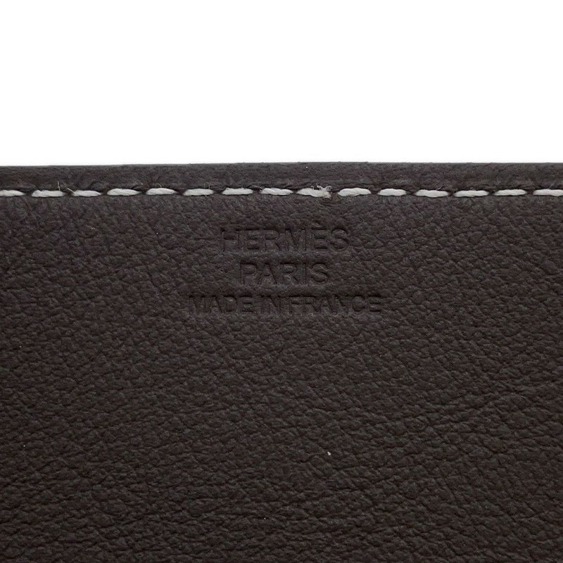 エルメス トレー ヴィド・ポッシュ ミニ  ミーズ・エ・ルランス・デスク エベンヌ/フォーヴ/シルバー金具 トリヨンクレマンス K刻印