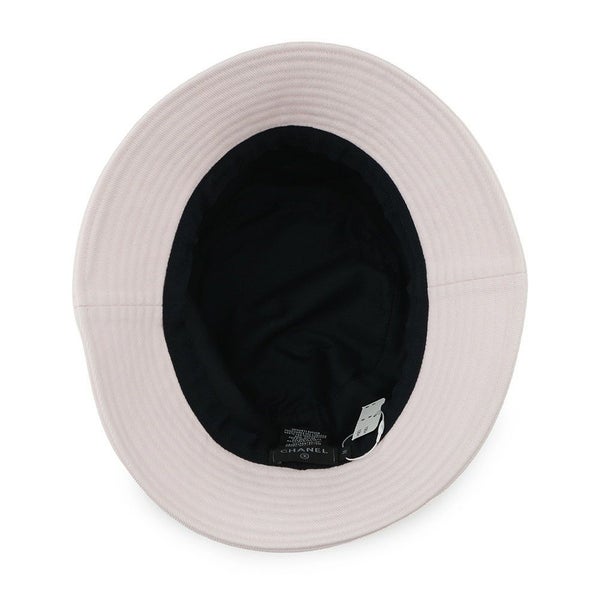 シャネル バケットハット ロゴ スパンコール サイズM CHANEL