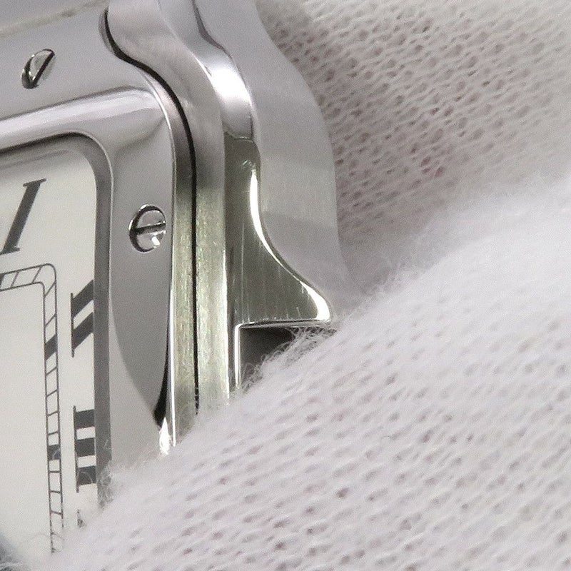 カルティエ サントス ドゥ カルティエ MM WSSA0029 Cartier 腕時計 シルバー文字盤