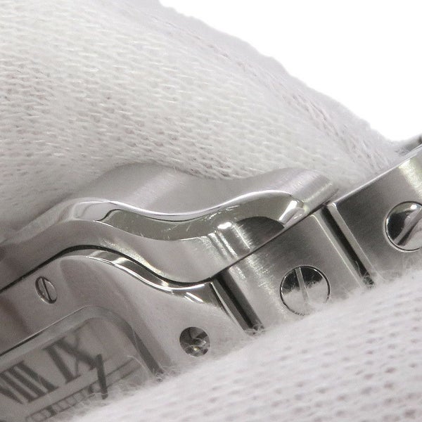 カルティエ サントス ドゥ カルティエ MM WSSA0029 Cartier 腕時計 シルバー文字盤