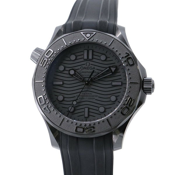 オメガ シーマスター ダイバー 300M ブラック ブラック 210.92.44.20.01.003 OMEGA 腕時計 黒文字盤