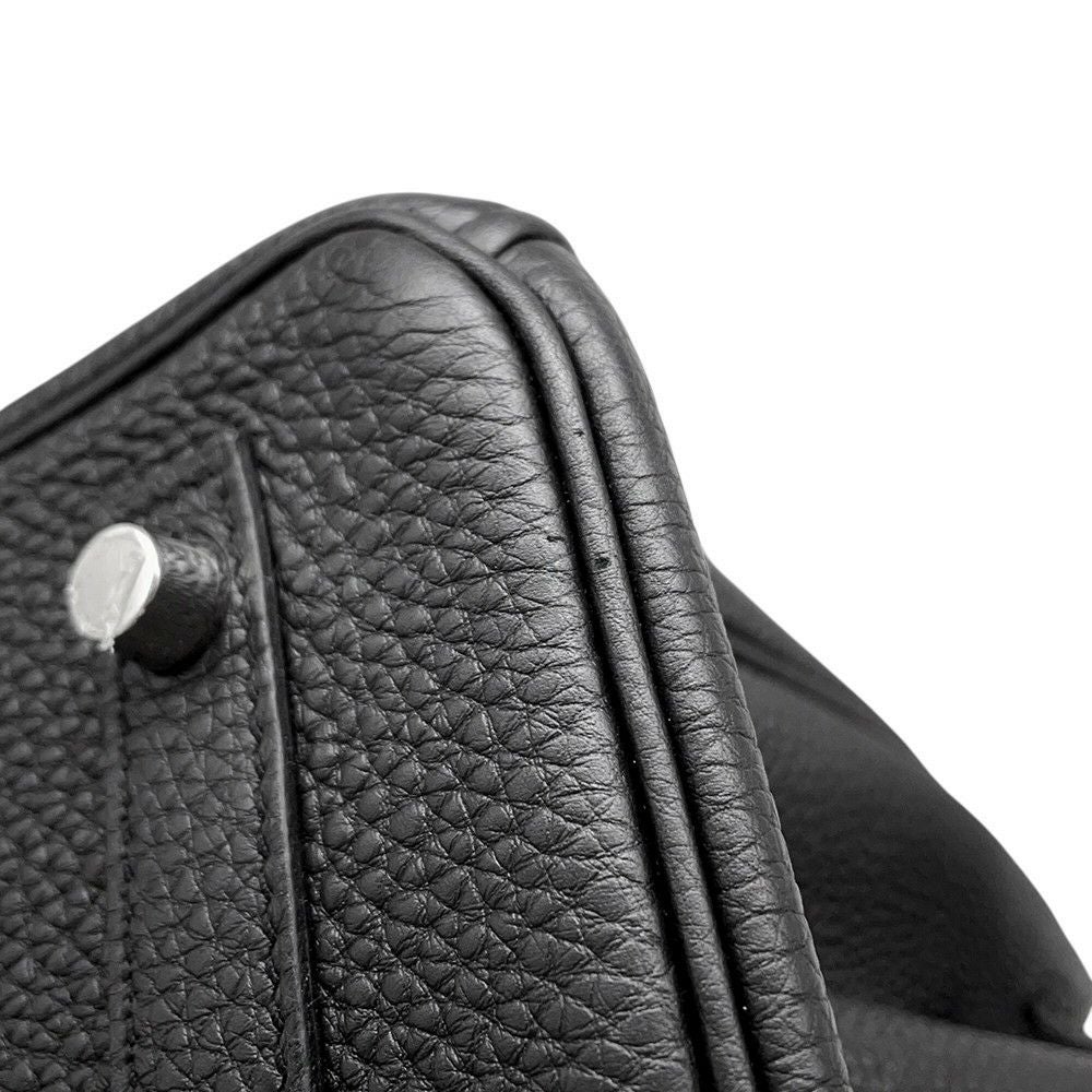 エルメス バーキン30 ブラック/シルバー金具 トゴ A刻印 HERMES Birkin