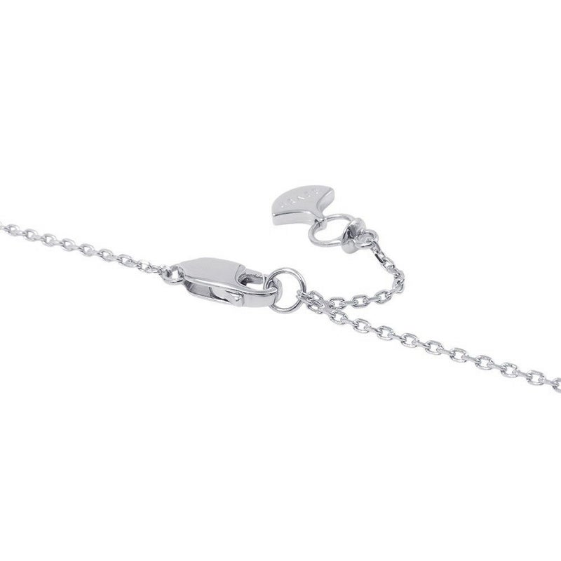 グラフ ネックレス ミニ バタフライ シルエット ダイヤモンド ペンダント ダイヤ 計0.15ct K18WGホワイトゴールド RGP808