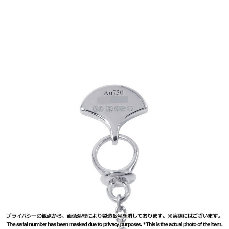 グラフ ネックレス ミニ バタフライ シルエット ダイヤモンド ペンダント ダイヤ 計0.15ct K18WGホワイトゴールド RGP808