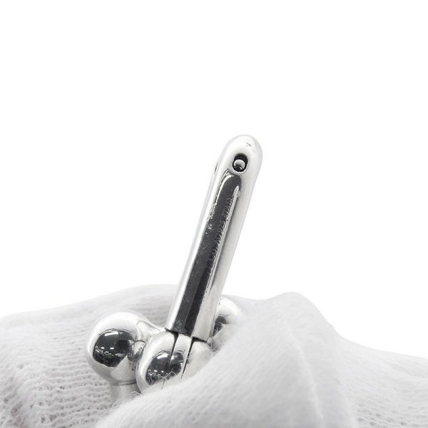 ティファニー ピアス ハードウェア グラジュエイテッド リンク SV925シルバー Tiffany&Co. ジュエリー