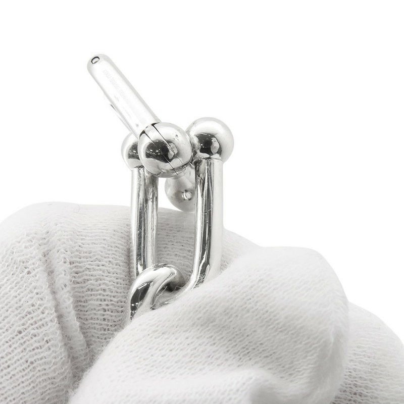 ティファニー ピアス ハードウェア グラジュエイテッド リンク SV925シルバー Tiffany&Co. ジュエリー