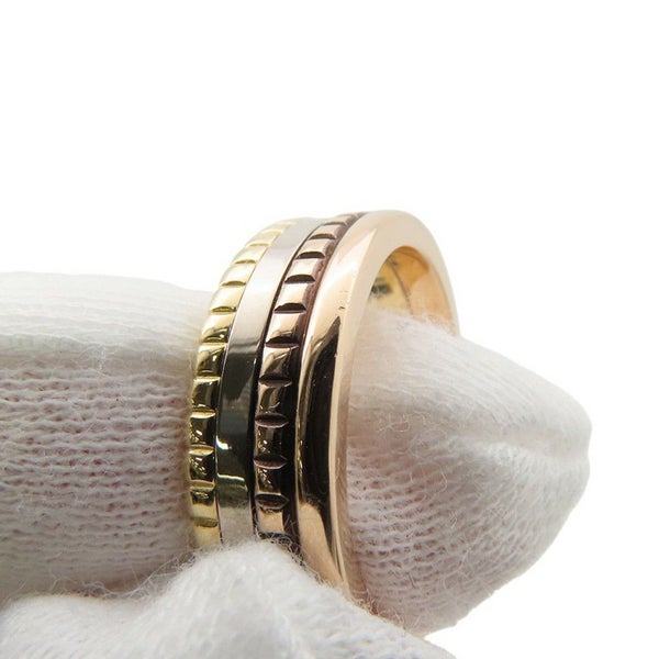 ブシュロン リング キャトル クラシック スモール SM K18YG/K18PG/K18WG/ブラウンPVD リングサイズ55 JRG00290 ジュエリー 指輪