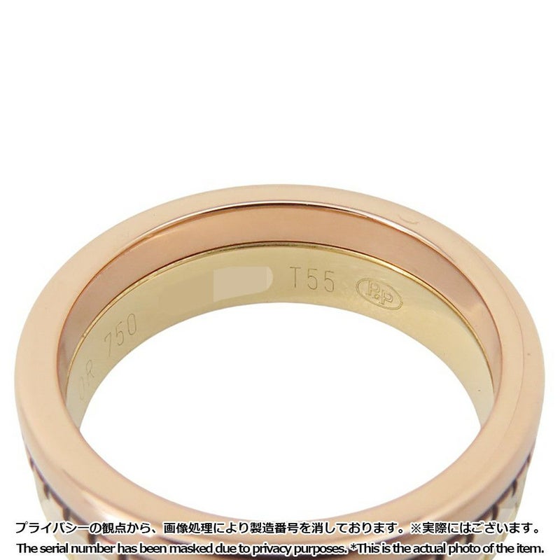 ブシュロン リング キャトル クラシック スモール SM K18YG/K18PG/K18WG/ブラウンPVD リングサイズ55 JRG00290 ジュエリー 指輪