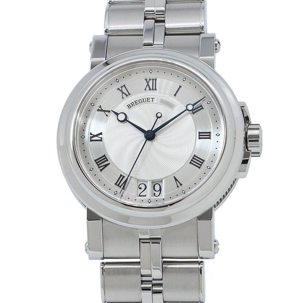 ブレゲ マリーンII ラージデイト 5817ST/12/SV0 BREGUET 腕時計 シルバー文字盤
