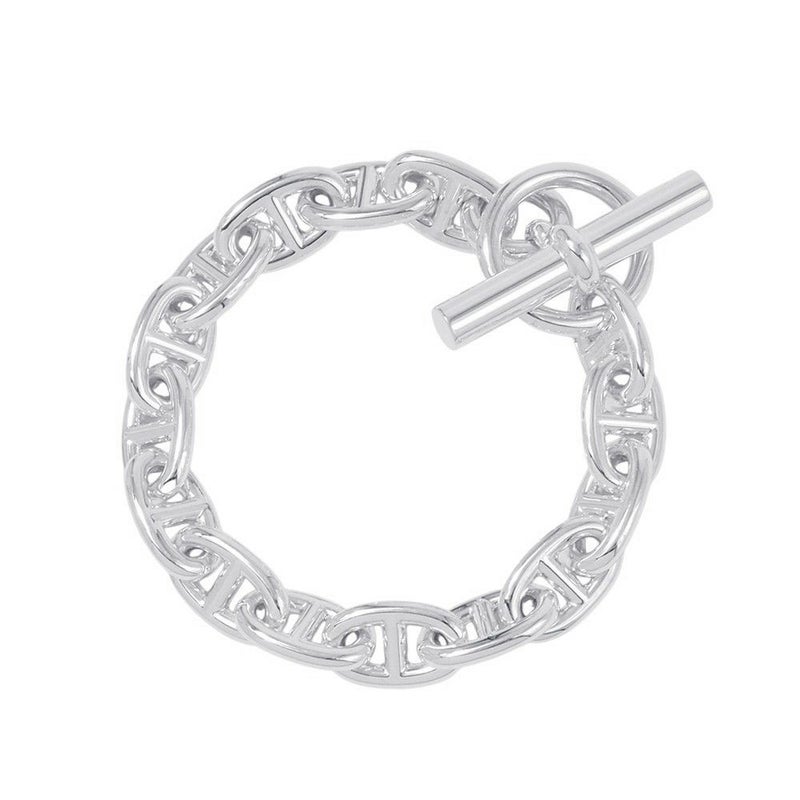 エルメス ブレスレット シェーヌダンクルMM 15コマ SV925シルバー HERMES ジュエリー