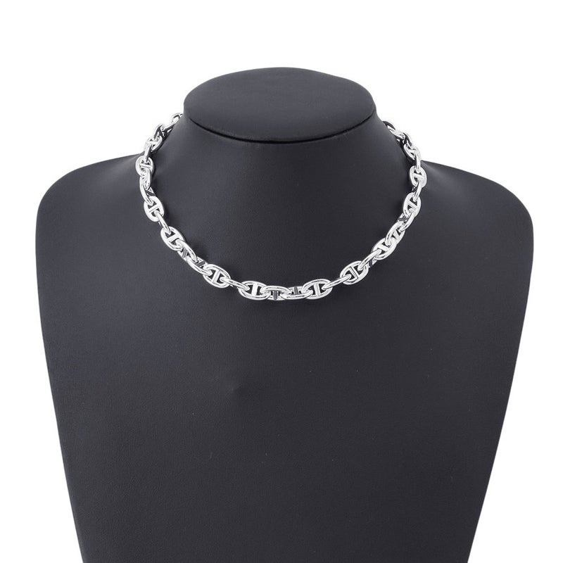 エルメス ネックレス シェーヌダンクルPM 43コマ SV925シルバー HERMES ジュエリー