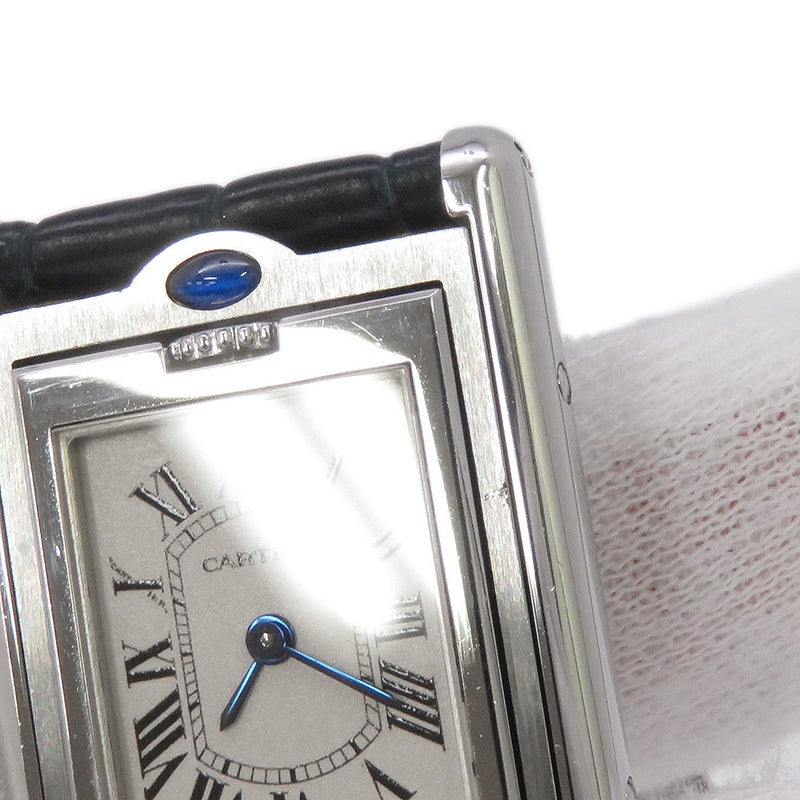 カルティエ タンク バスキュラント SM W1011158 Cartier 腕時計 アイボリー文字盤 クォーツ