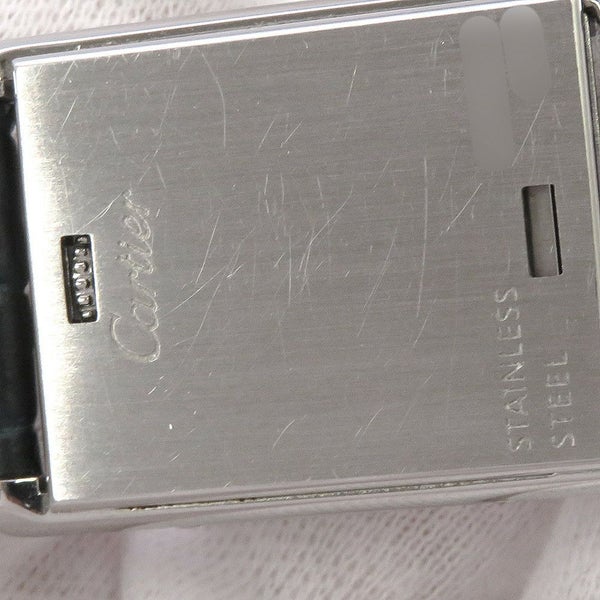 カルティエ タンク バスキュラント SM W1011158 Cartier 腕時計 アイボリー文字盤 クォーツ