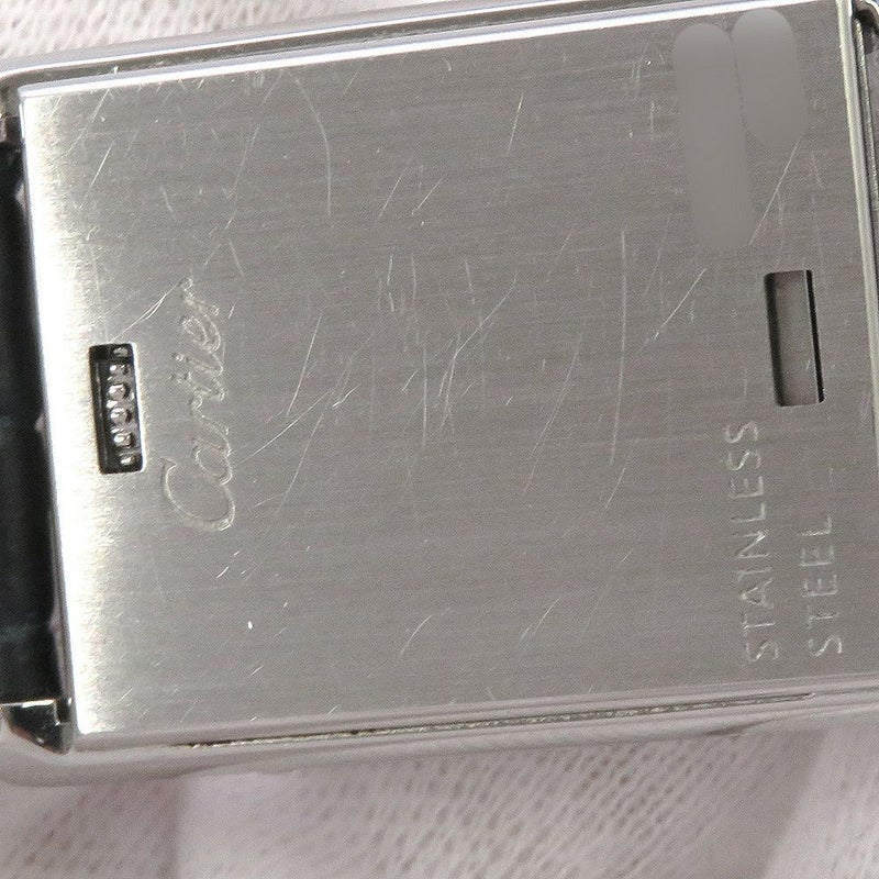 カルティエ タンク バスキュラント SM W1011158 Cartier 腕時計 アイボリー文字盤 クォーツ