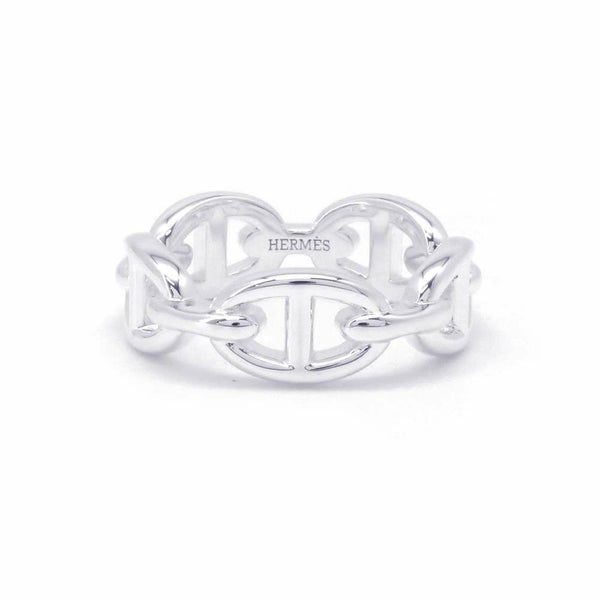 エルメス リング シェーヌダンクル アンシェネPM SV925シルバー リングサイズ58 HERMES ジュエリー