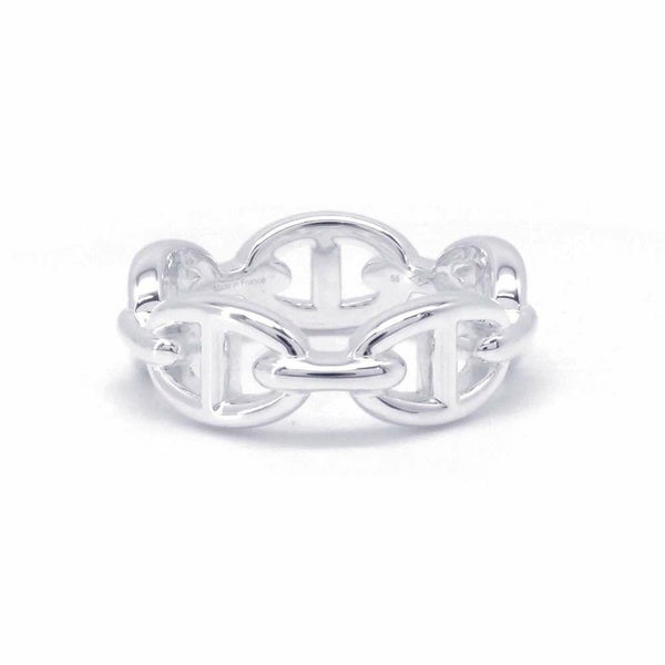 エルメス リング シェーヌダンクル アンシェネPM SV925シルバー リングサイズ58 HERMES ジュエリー