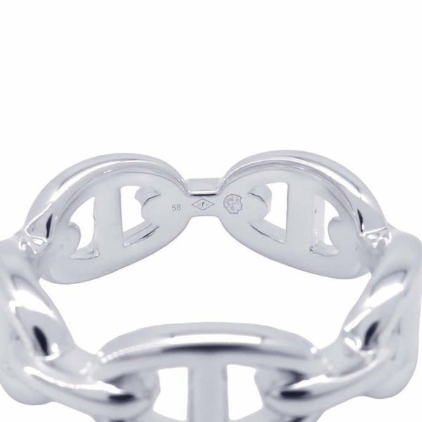 エルメス リング シェーヌダンクル アンシェネPM SV925シルバー リングサイズ58 HERMES ジュエリー