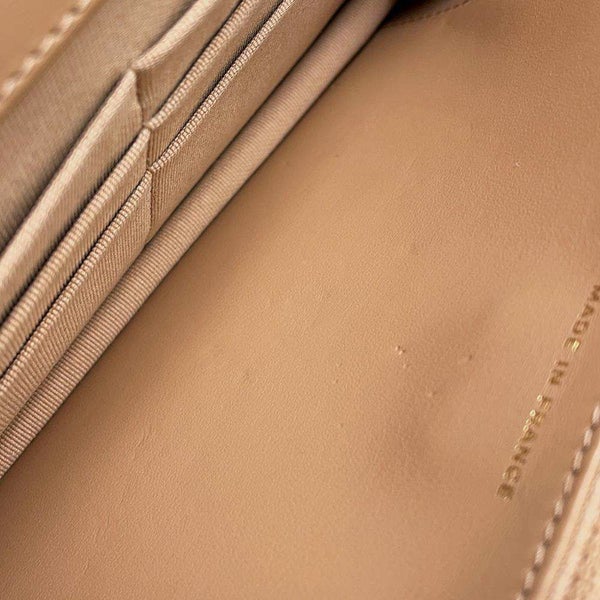 シャネル チェーンウォレット ボーイシャネル トップハンドル ソフトキャビアスキン AP3558 CHANEL