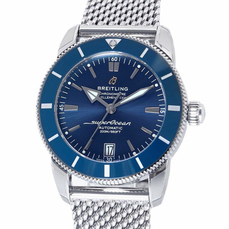 ブライトリング スーパーオーシャン ヘリテージ B20 オートマチック 42 AB2010161C1A1 ブルー文字盤