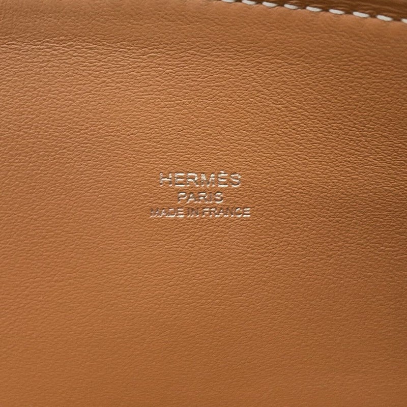 エルメス ボリード1923 25 サングル ゴールド/シルバー金具 エプソン K刻印 2wayショルダー