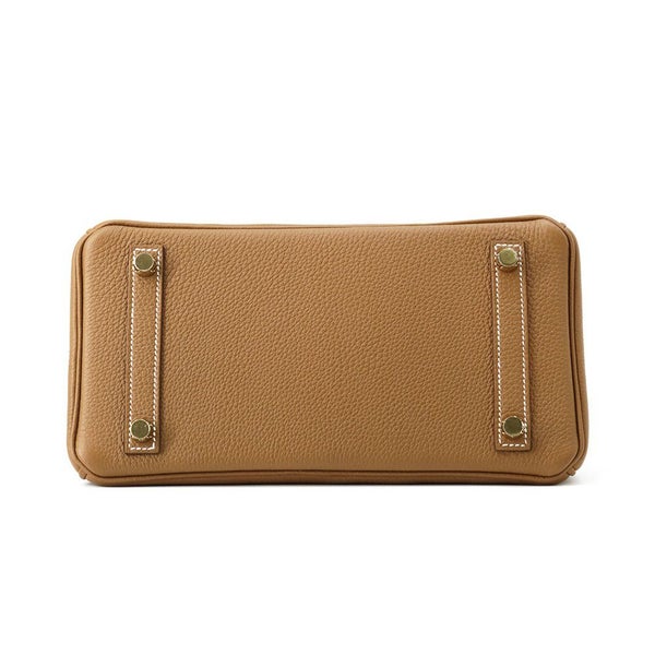 エルメス バーキン25 ゴールド/ゴールド金具 トゴ U刻印 HERMES Birkin ハンドバッグ