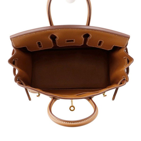 エルメス バーキン25 ゴールド/ゴールド金具 トゴ U刻印 HERMES Birkin ハンドバッグ