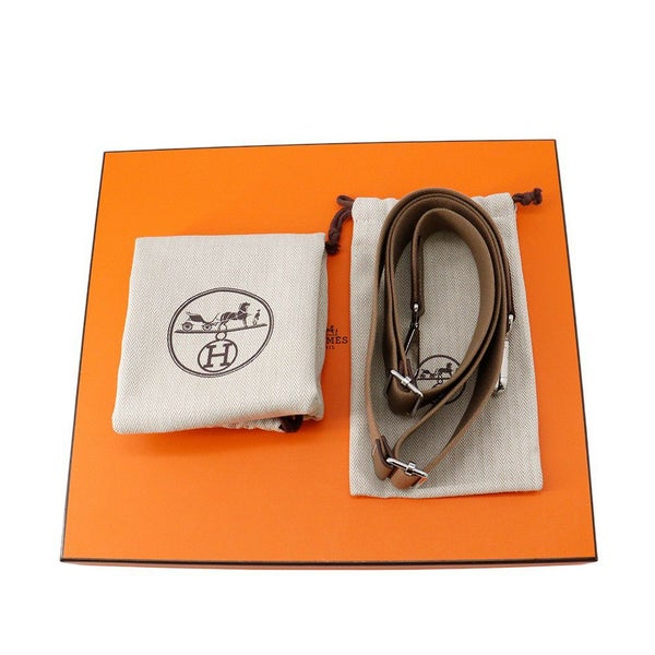 エルメス ショルダーバッグ エブリン3 PM エトゥープ/シルバー金具 トリヨンクレマンス K刻印 HERMES Evelyne