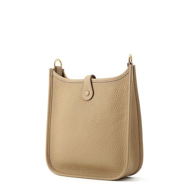 エルメス ショルダーバッグ エブリンTPM 111cm ビスキュイ/ゴールド金具 トリヨンクレマンス B刻印 HERMES Evelyne