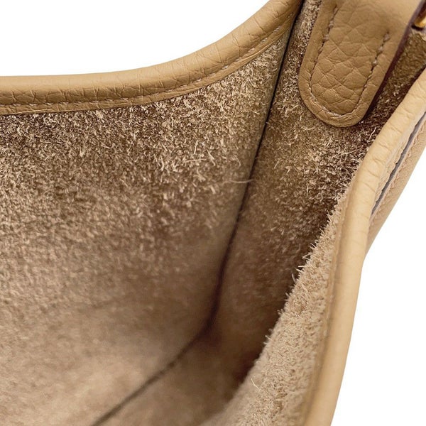 エルメス ショルダーバッグ エブリンTPM 111cm ビスキュイ/ゴールド金具 トリヨンクレマンス B刻印 HERMES Evelyne