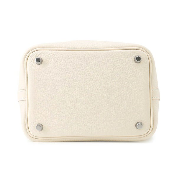エルメス ハンドバッグ ピコタンロックPM クレ/シルバー金具 トリヨンクレマンス K刻印 HERMES トートバッグ