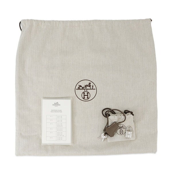 エルメス バーキン30 エトゥープ/シルバー金具 トゴ □K刻印 HERMES Birkin ハンドバッグ