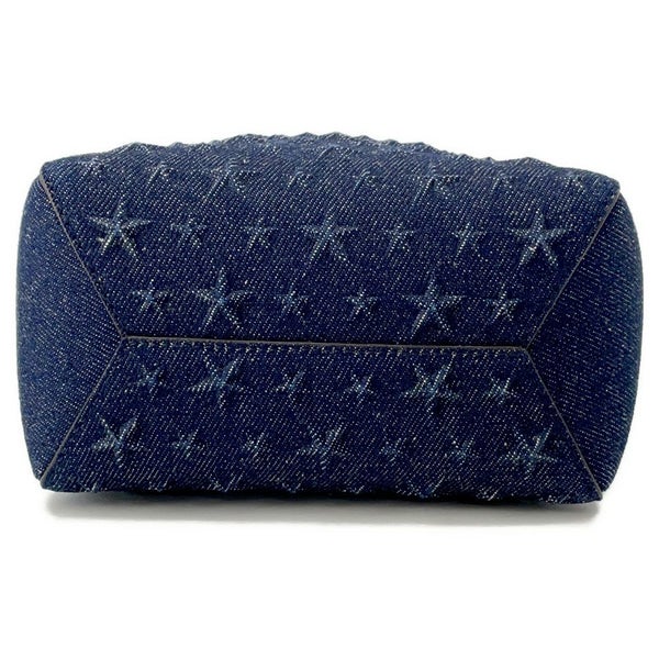 ジミーチュウ ハンドバッグ レニー ノースサウス S-M デニム JIMMY CHOO 2way