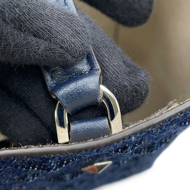 ジミーチュウ ハンドバッグ レニー ノースサウス S-M デニム JIMMY CHOO 2way