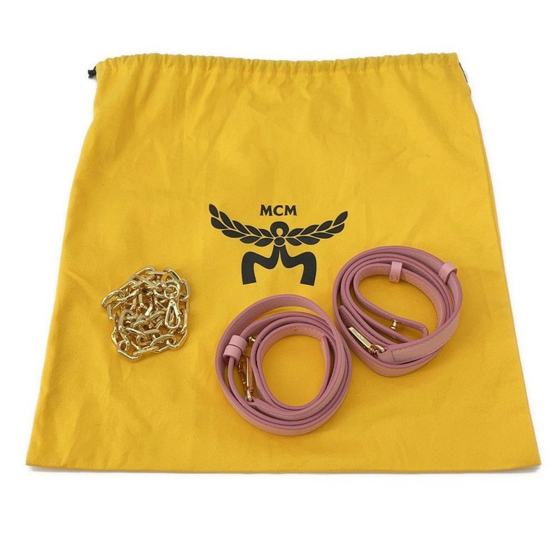 エムシーエム リュックサック ヴィセトス AREN VI ミニ レザー MWKFATA02PZ001 MCM バッグパック バッグ 2way