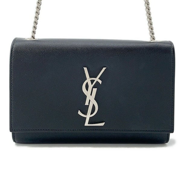 サンローランパリ チェーンショルダーバッグ ケイト レザー 469390 SAINT LAURENT PARIS バッグ 黒