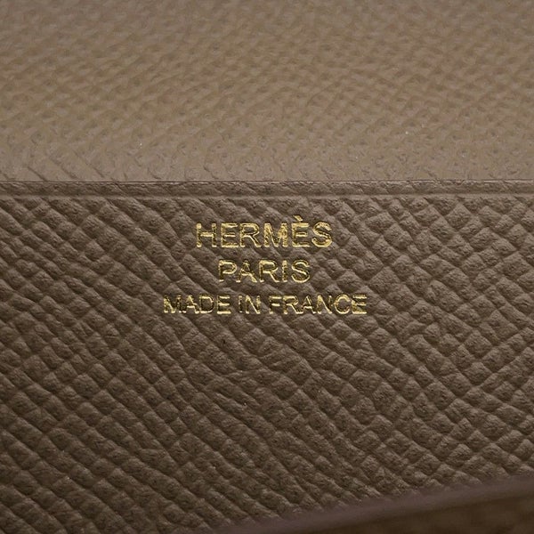 エルメス 長財布 ベアンスフレ エトゥープ/ゴールド金具 エプソン A刻印 HERMES 財布