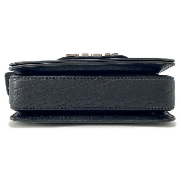 クリスチャン・ディオール ショルダーバッグ ディオレボリューション モザイクロゴ レザー Christian Dior 黒