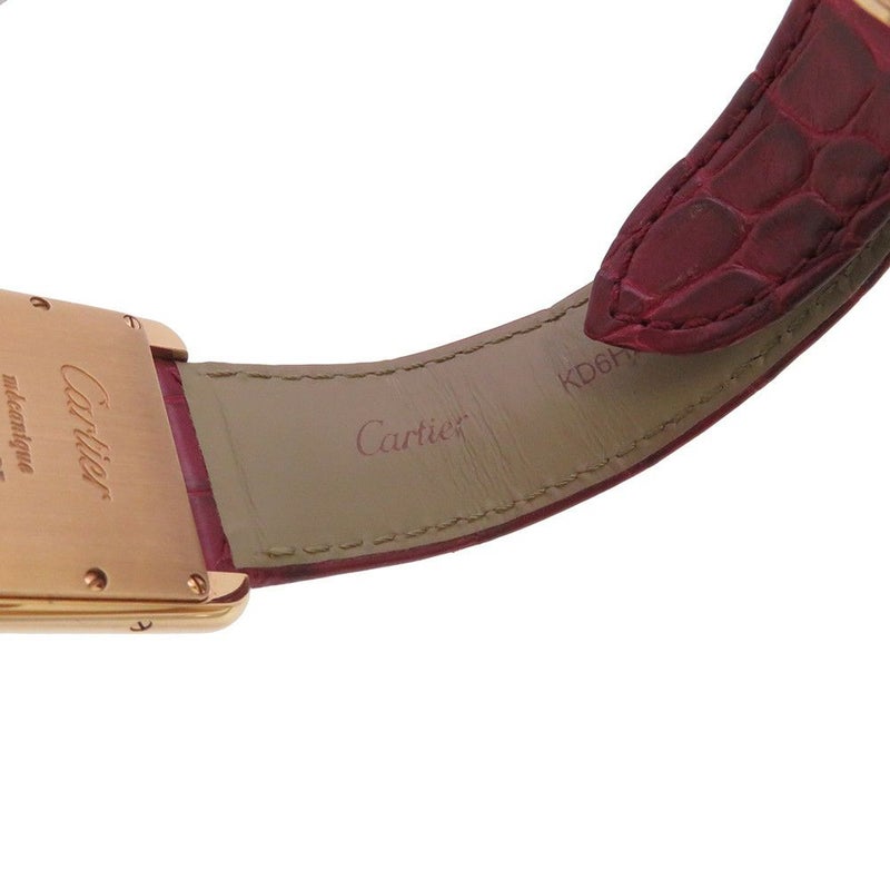 カルティエ タンク ルイ カルティエ LM WJTA0014 Cartier 腕時計 シルバー文字盤