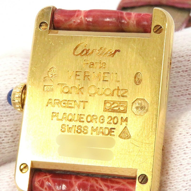 カルティエ マストタンク SM W1003153 Cartier 腕時計 アイボリー文字盤