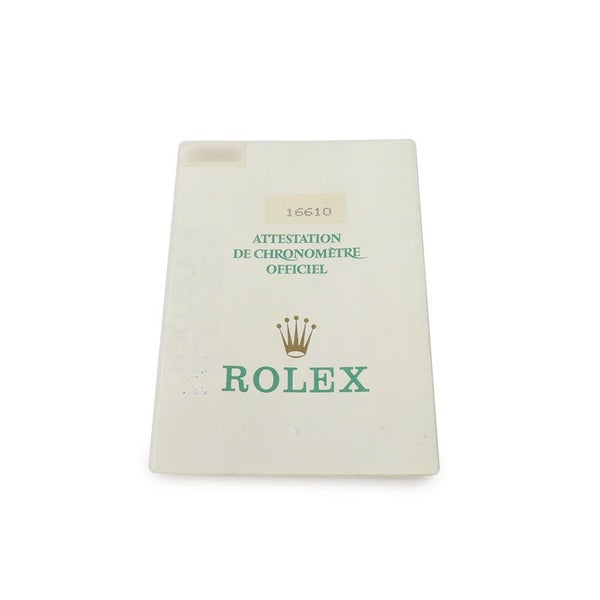 ロレックス サブマリーナ デイト S番 16610 ROLEX 腕時計 ウォッチ 黒文字盤