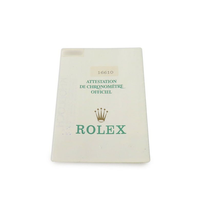 ロレックス サブマリーナ デイト S番 16610 ROLEX 腕時計 ウォッチ 黒文字盤