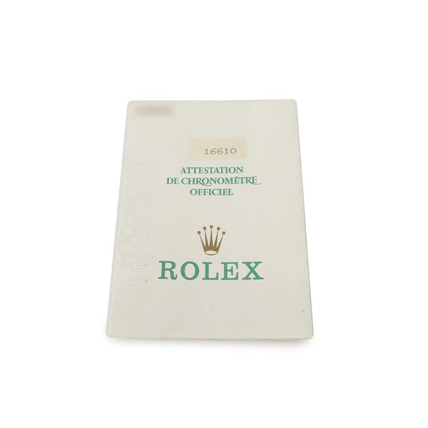ロレックス サブマリーナ デイト S番 16610 ROLEX 腕時計 ウォッチ 黒文字盤