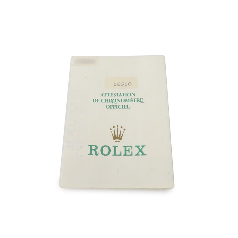 ロレックス サブマリーナ デイト S番 16610 ROLEX 腕時計 ウォッチ 黒文字盤